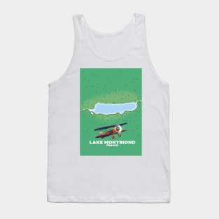 Lake Montriond France map Tank Top